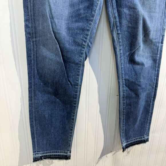 Citizens of Humanity Jeans Rocket Crop High Rise Skinny Raw Hem Stretch Size 28 - Picture 4 of 12